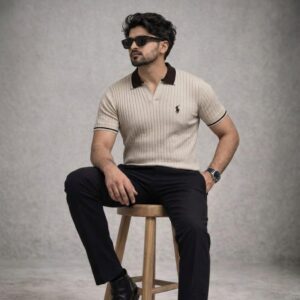 RALPH LAUREN POLO T-SHIRT “BEIGE”