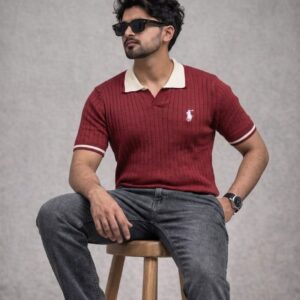 RALPH LAUREN POLO T-SHIRT “MEROON”